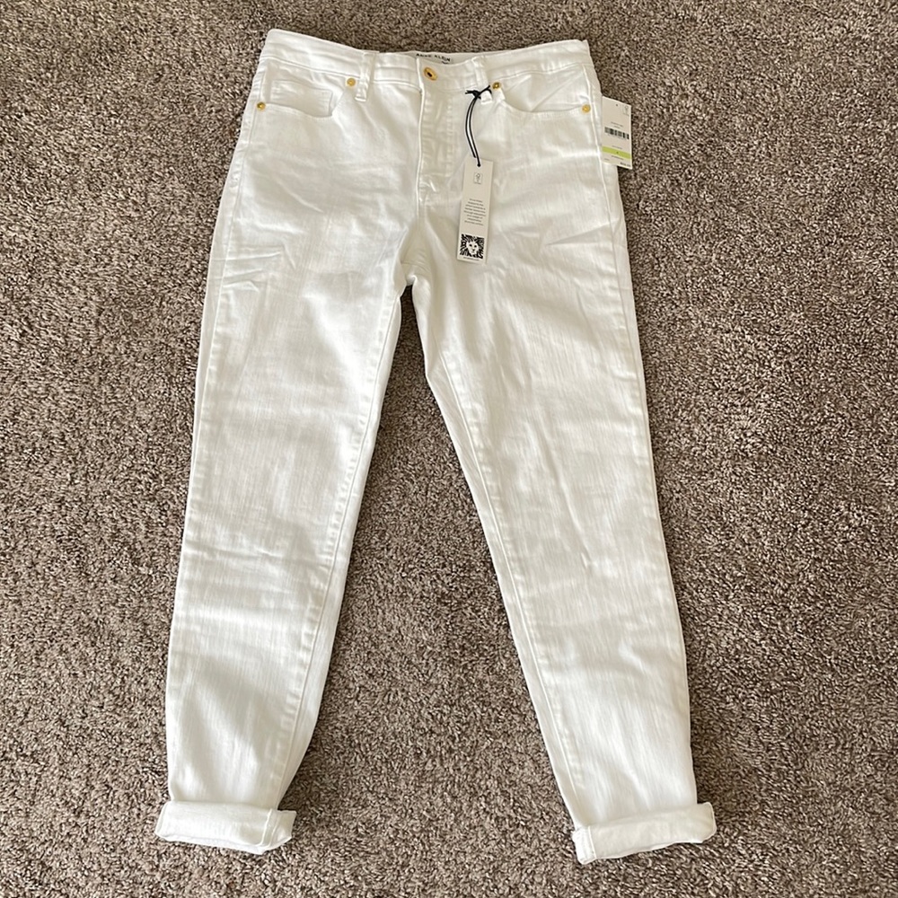 NWT Anne Klein White Jeans